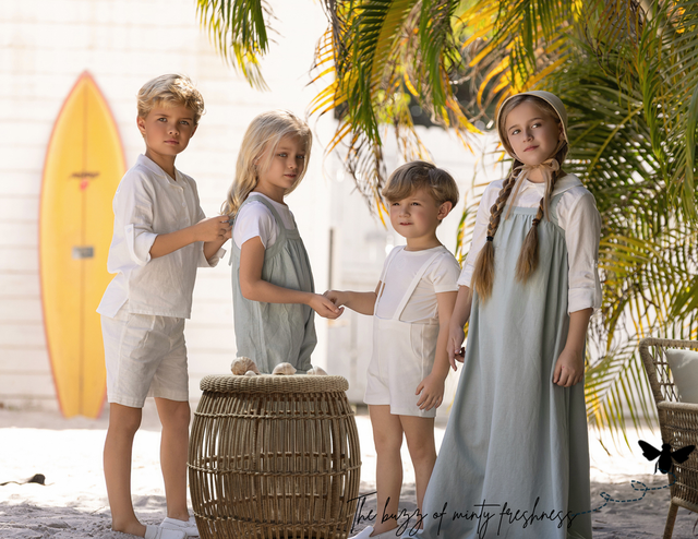 The Mint Linen Collection