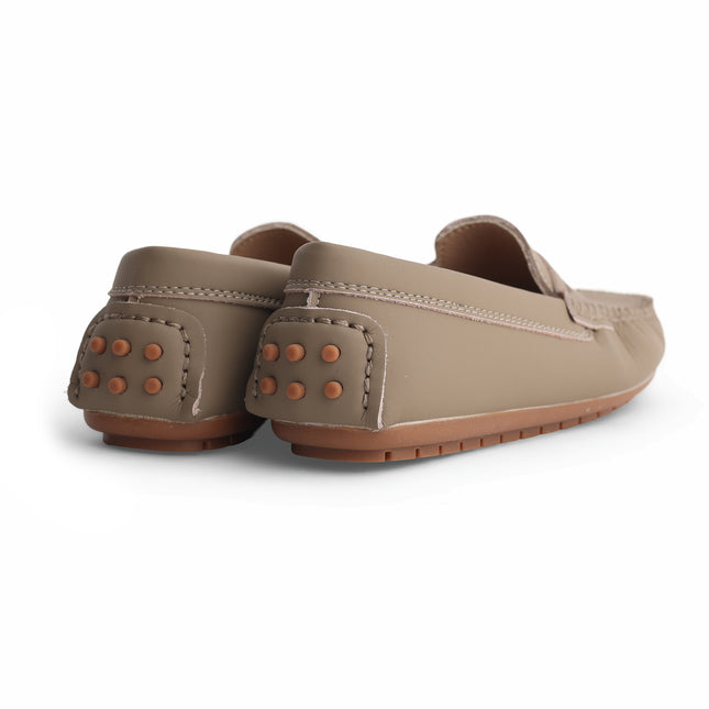 204 - Beige Nubuck Loafer