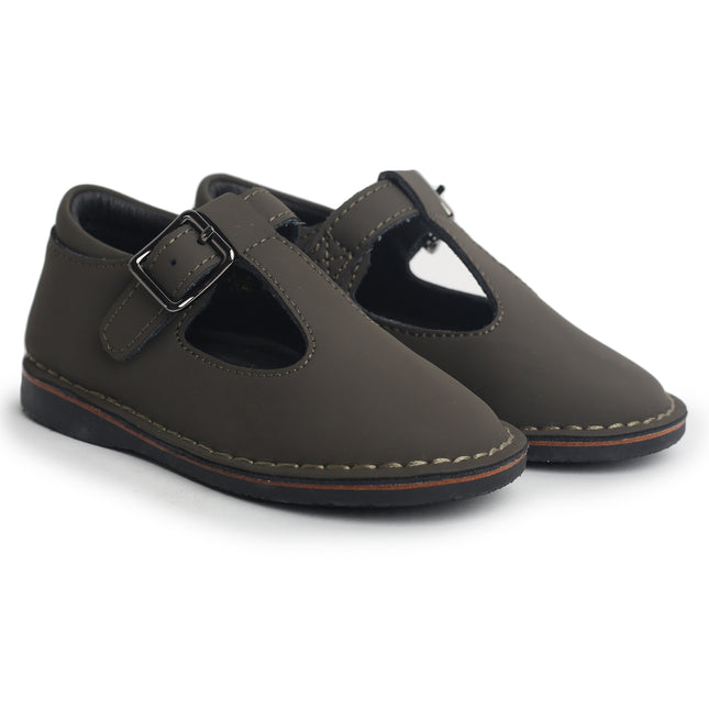 206 - Nubuck T-Strap