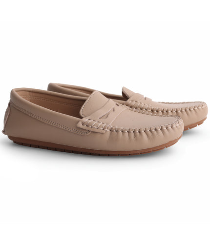207 - Coffee Leather Loafer