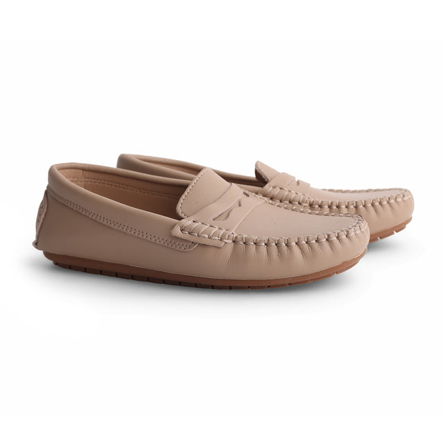 207 - Coffee Leather Loafer