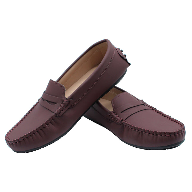 W209 - Plum Nubuk Loafer
