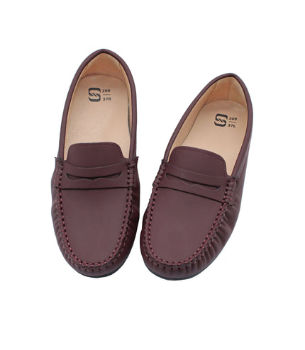 W209 - Plum Nubuk Loafer