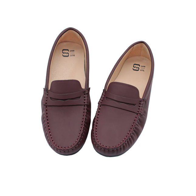 W209 - Plum Nubuk Loafer