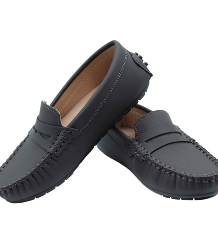 W210 - Charcoal Nubuk Loafer