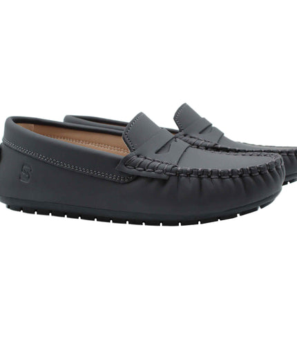 W210 - Charcoal Nubuk Loafer