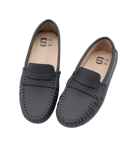 W210 - Charcoal Nubuk Loafer