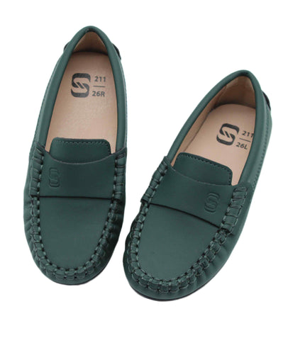 W211 - Forest Green Nubuk Loafer