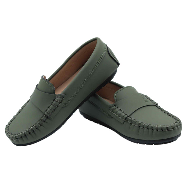 W217 - Olive Nubuk Loafer