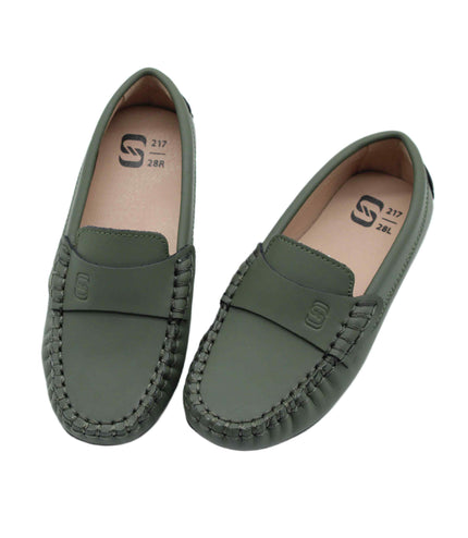 W217 - Olive Nubuk Loafer