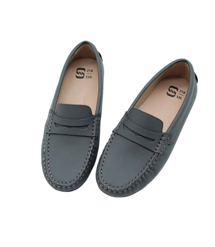 W218 - Grey Nubuk Loafer