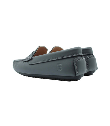 W218 - Grey Nubuk Loafer