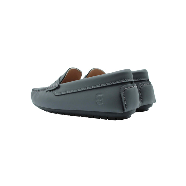 W218 - Grey Nubuk Loafer