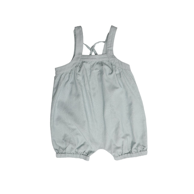 H5 - BABY MINT LINEN ROMPER