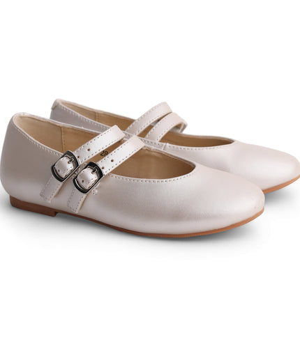 307 - Gold Leather Double Strap