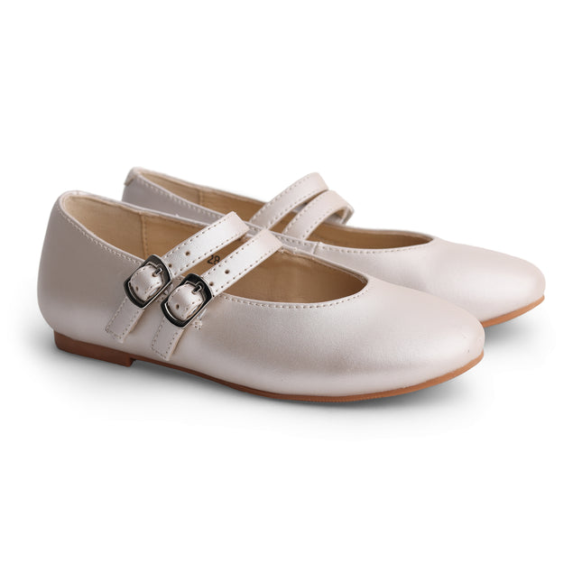 307 - Gold Leather Double Strap