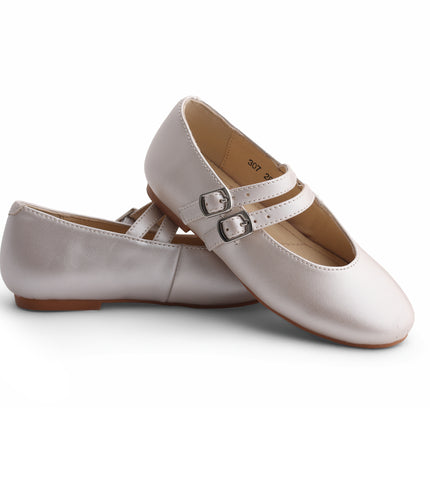 307 - Gold Leather Double Strap