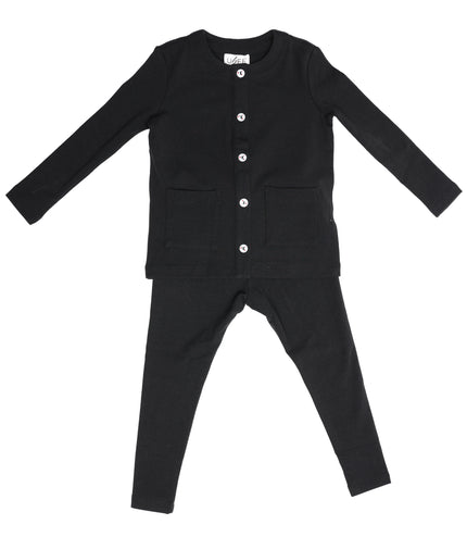 A5 -  RED BUD BUTTON GIRLS’ LOUNGE SET