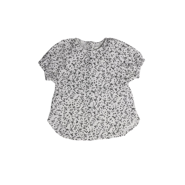F6 - BABY BLACK/ WHITE GAUZE SHIRT