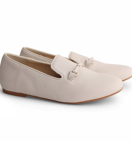 406 - Stone Leather Deep Loafer