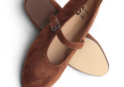 410 - Brown Suede