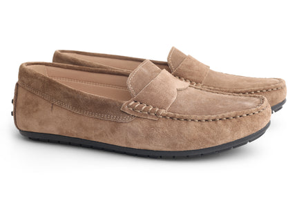 506 - Brown Suede Loafer
