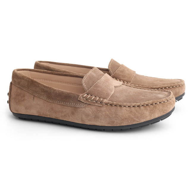 506 - Brown Suede Loafer