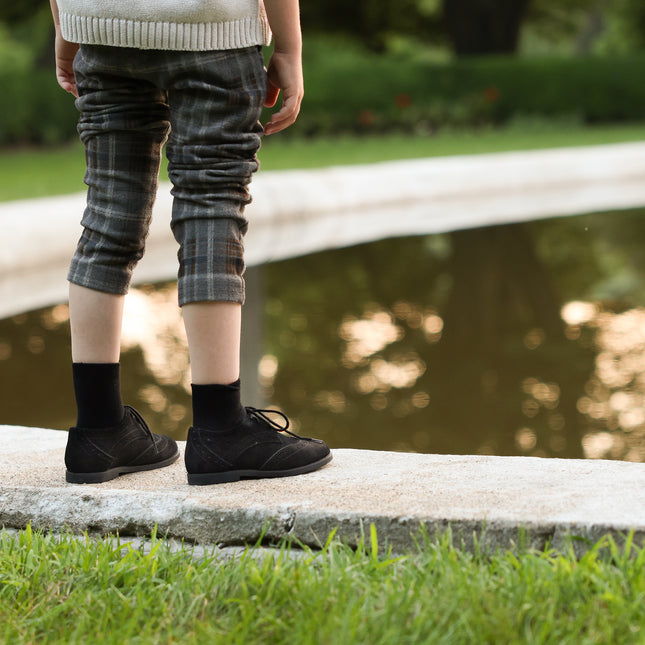 704 - Black Suede