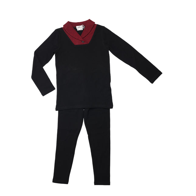 P26- Boys Houndstooth Lounge Set