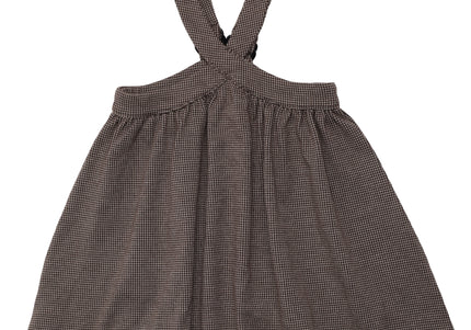 G6- Girls Brown & Beige Short Jumper