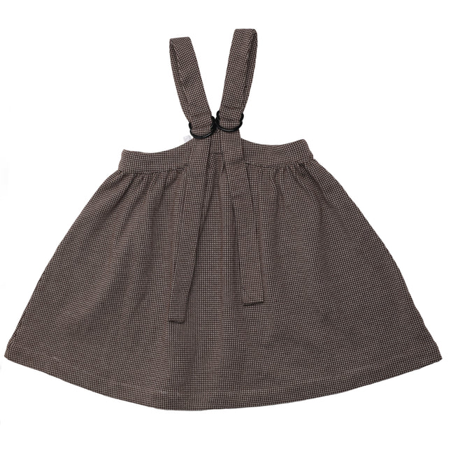 G6- Girls Brown & Beige Short Jumper
