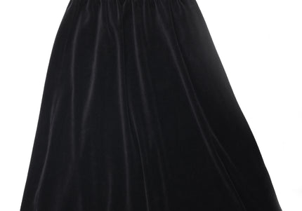 A1- Girls Black Double Strap Maxi Jumper