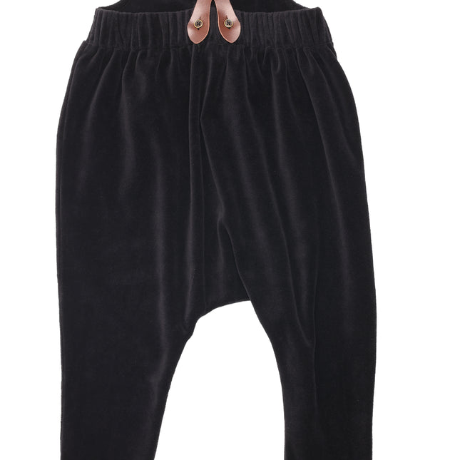 A4- Baby Black Double Strap Maxi Rumper