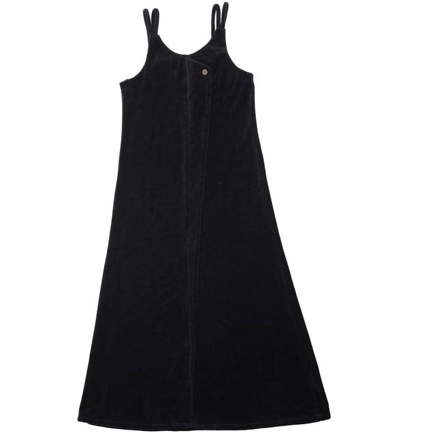 A3- Teen Black Double Strap Maxi Jumper