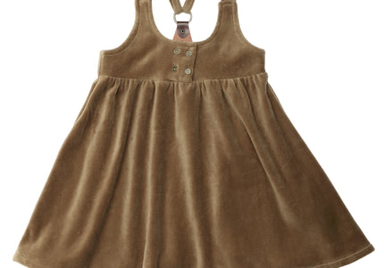 B2- Girls Bronze Double Strap Maxi Jumper