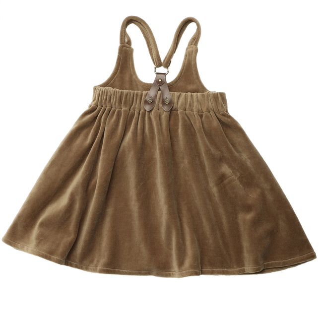 B2- Girls Bronze Double Strap Maxi Jumper