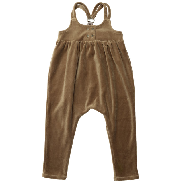 B4- Baby Bronze Double Strap Romper