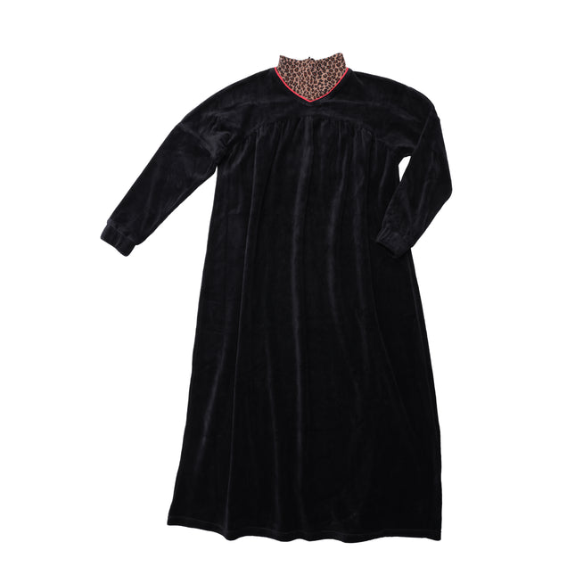 I1- Girls Leopard Kerchief Maxi Jumper