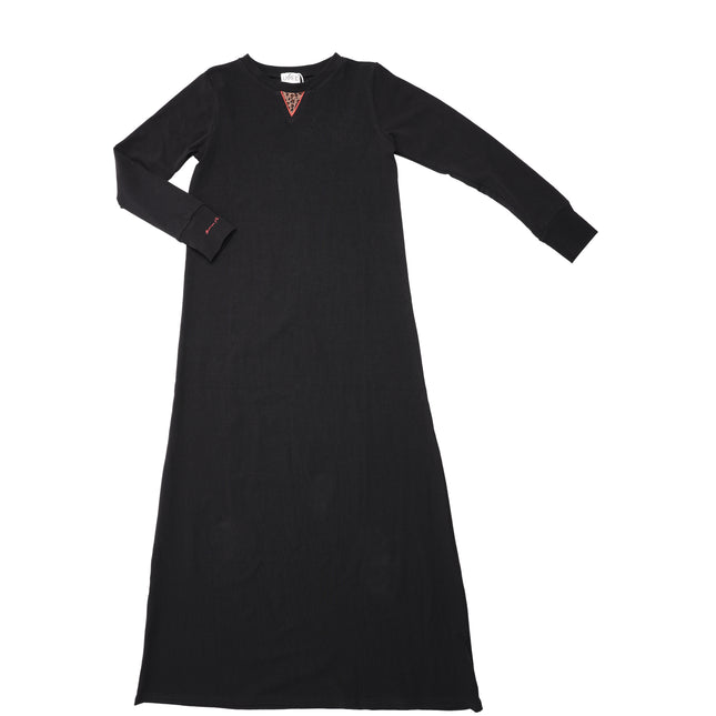 P3- Girls Black Night Robe
