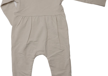 H7- Baby Sand French Terry Romper