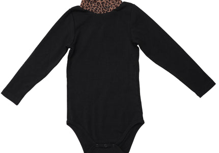 T11- Baby Leopard Mock Neck Onsie