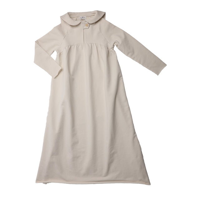 H6- Girls Sand French Terry Maxi Dress