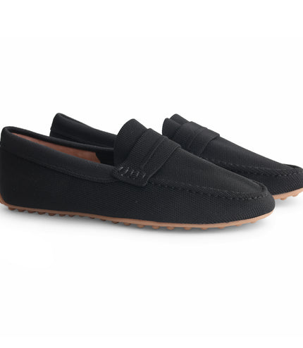 503 - Black Flyknit Loafer