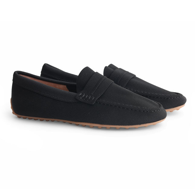 503 - Black Flyknit Loafer