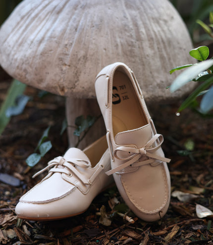 701 - Stone Leather Dress Loafer