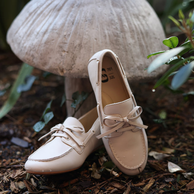 701 - Stone Leather Dress Loafer