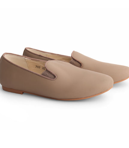 703 - Coffee Nubuck Step-in