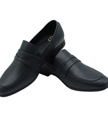 710 - Black Leather Step-in