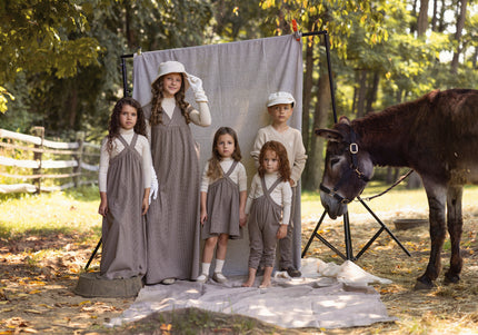 G7- Teen Brown & Beige Maxi Jumper