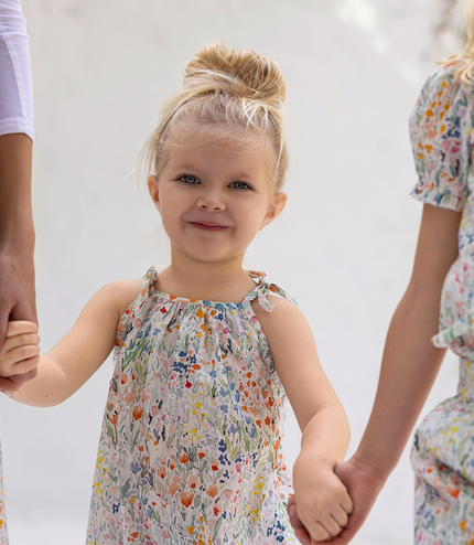 E6 - WILD FLORAL BABY ROMPER